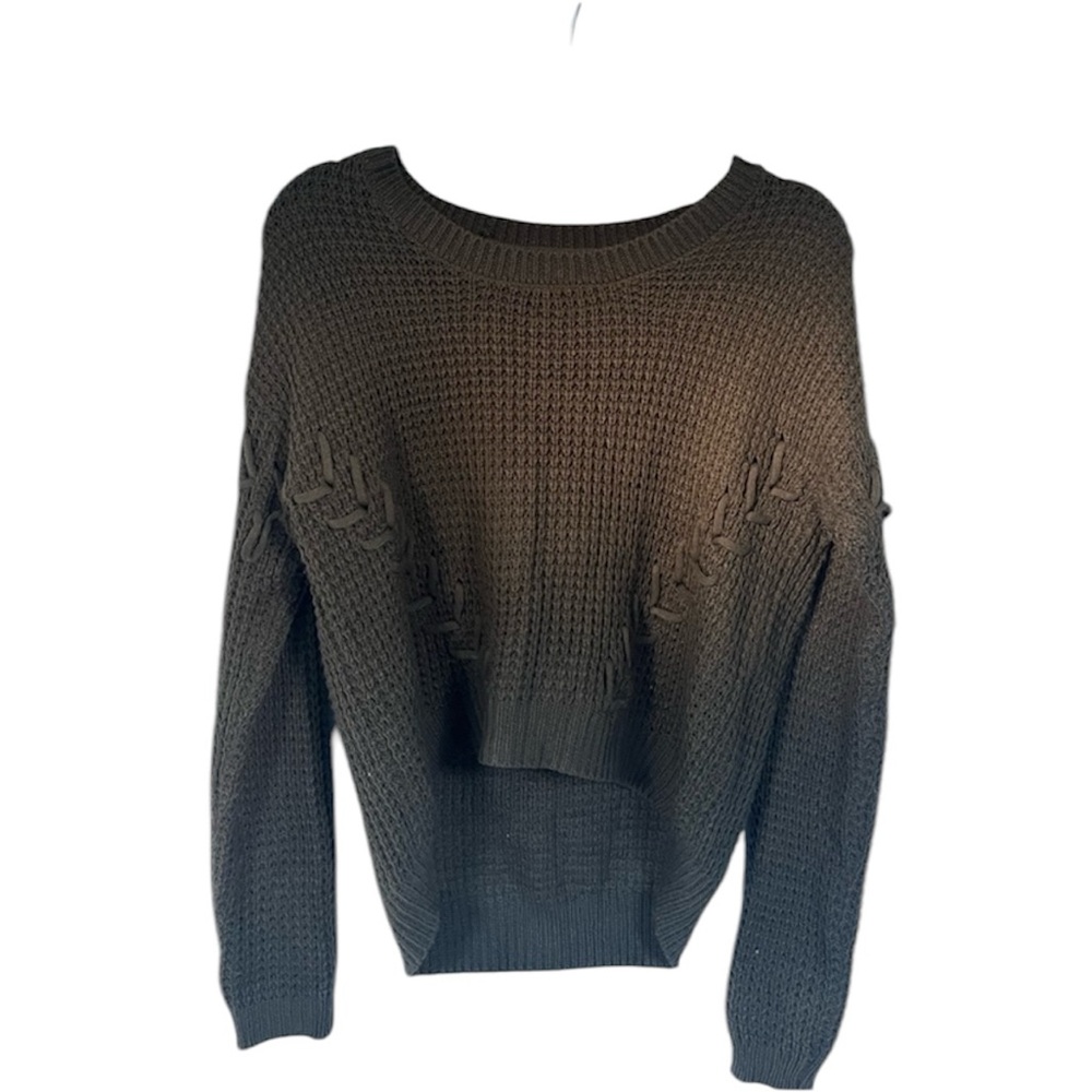 Rue 21 Knit Sweater Olive M